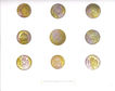 Coleccion de monedas de oro de la Rioja.